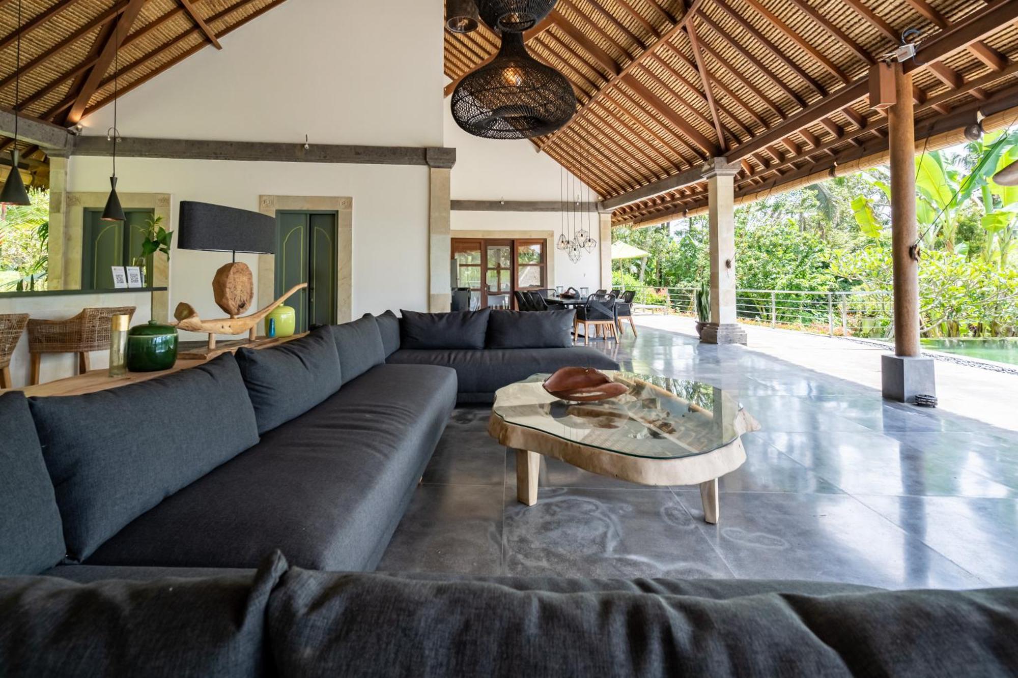 Villa Themma Jungle - Sumptuous 3Br Luxury Villa With Majestic Jungle View North Of Ubud Kültér fotó