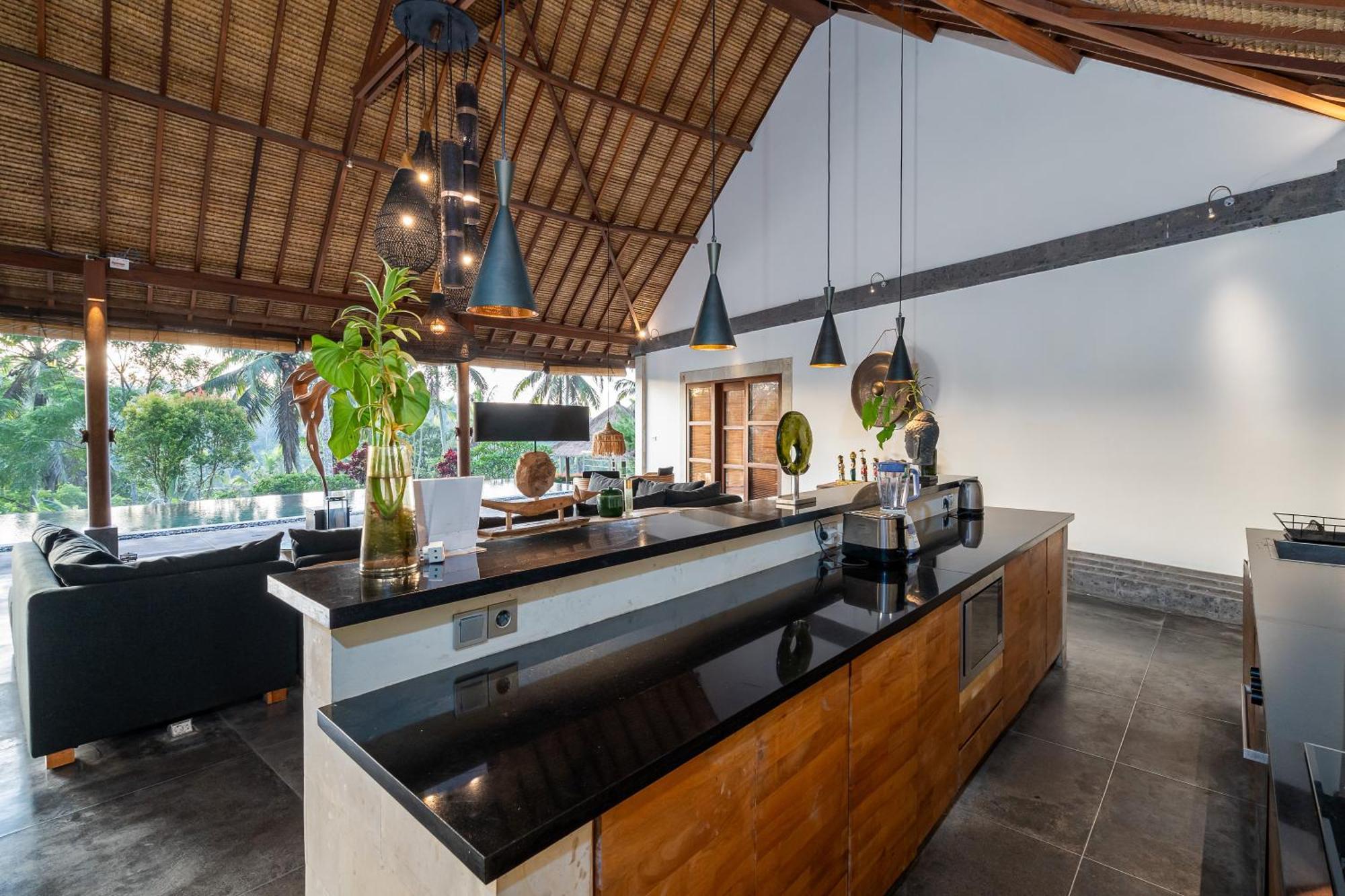 Villa Themma Jungle - Sumptuous 3Br Luxury Villa With Majestic Jungle View North Of Ubud Kültér fotó