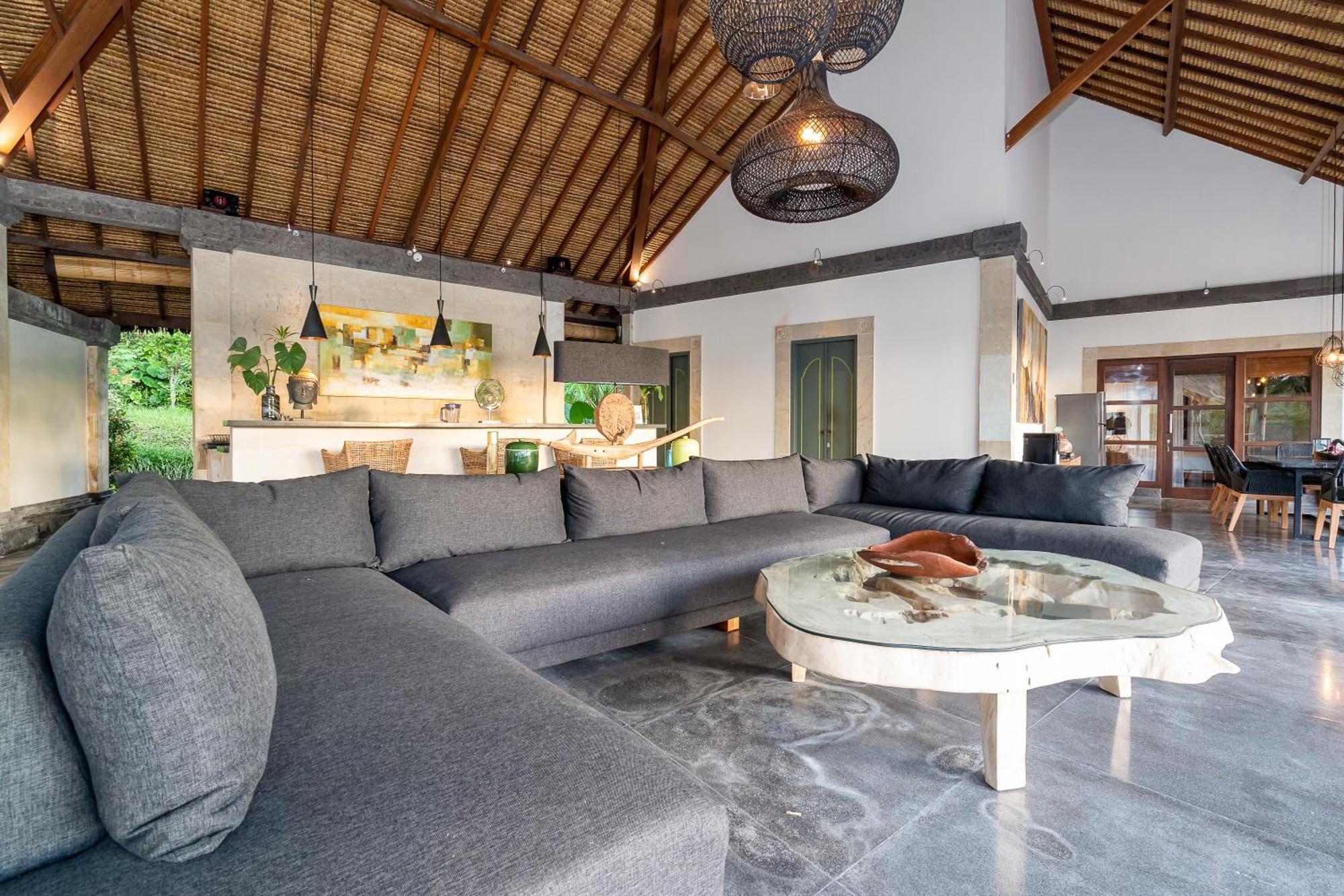 Villa Themma Jungle - Sumptuous 3Br Luxury Villa With Majestic Jungle View North Of Ubud Kültér fotó
