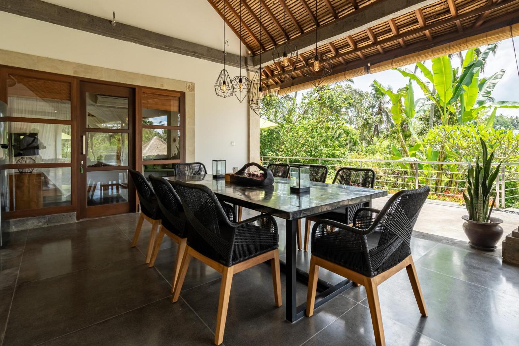 Villa Themma Jungle - Sumptuous 3Br Luxury Villa With Majestic Jungle View North Of Ubud Kültér fotó
