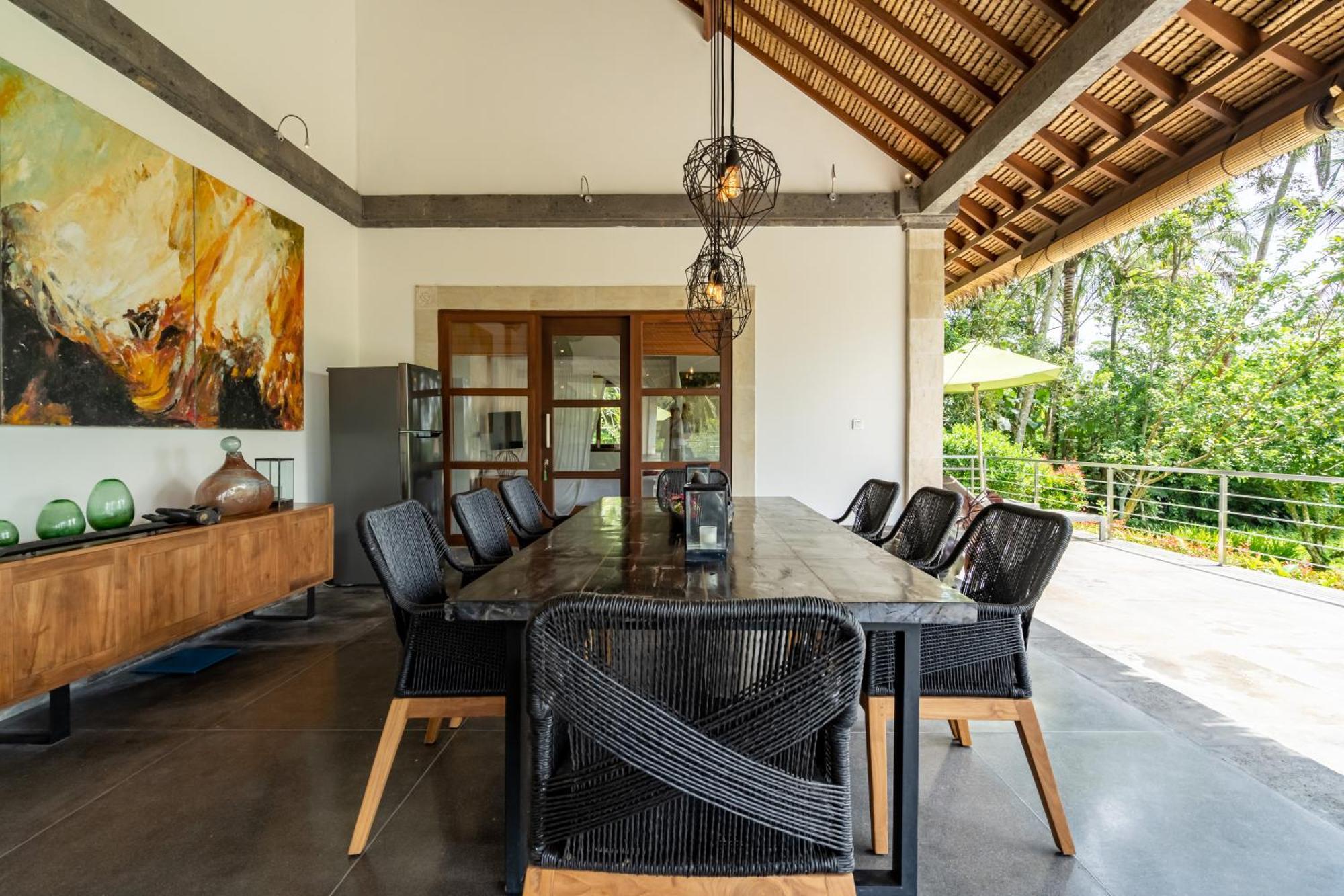 Villa Themma Jungle - Sumptuous 3Br Luxury Villa With Majestic Jungle View North Of Ubud Kültér fotó