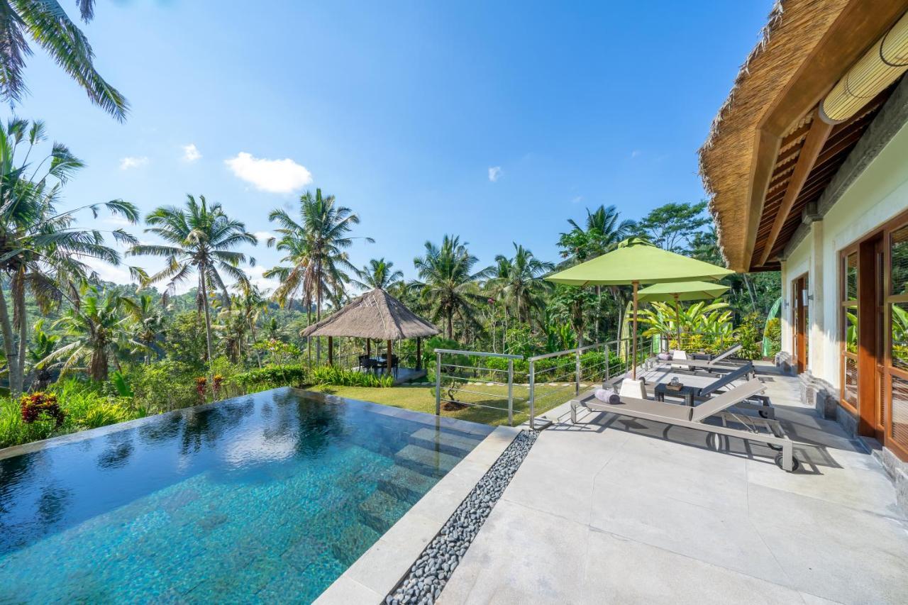 Villa Themma Jungle - Sumptuous 3Br Luxury Villa With Majestic Jungle View North Of Ubud Kültér fotó