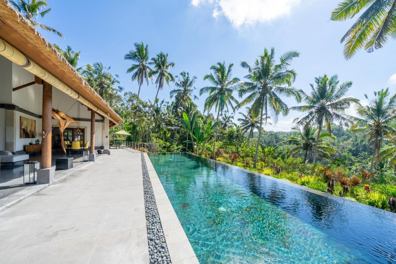 Villa Themma Jungle - Sumptuous 3Br Luxury Villa With Majestic Jungle View North Of Ubud Kültér fotó